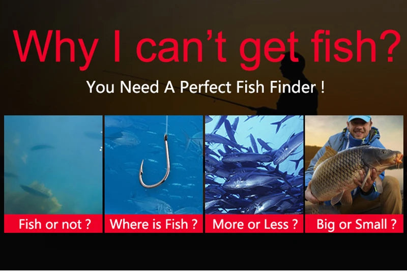 Beach Camp 2025 New Design Brand New Smart Phone Fish Finder Sonar Android & IosFish Finder Bluetooth Intelligent Fish Visual Fishing