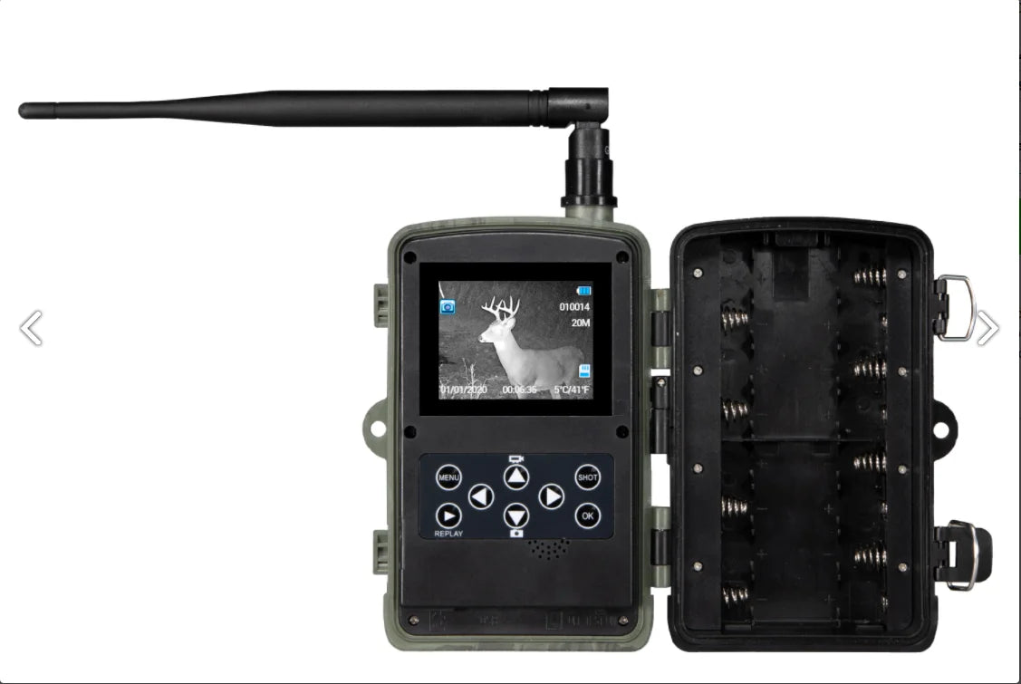 2G Hunting Trail Camera 20MP 1080P MMS/SMTP/SMS Wireless Wildlife Cameras Photo Traps HC801M Night Vision Hunter Chasse