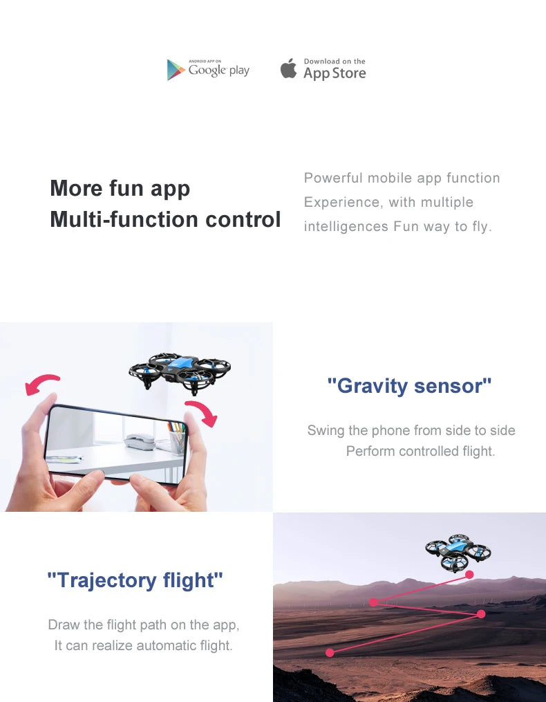 Beach Camp V8 New Mini Drone 4k profession HD 1080P Wide Angle Camera WiFi FPV RC Dron Height Keep Drones Helicopter Kids Toys 4DRC