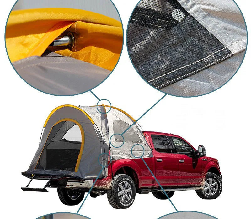Beach Camp Outdoor Camping Portable Pickup Truck Tent Can Be Customized Color Logo