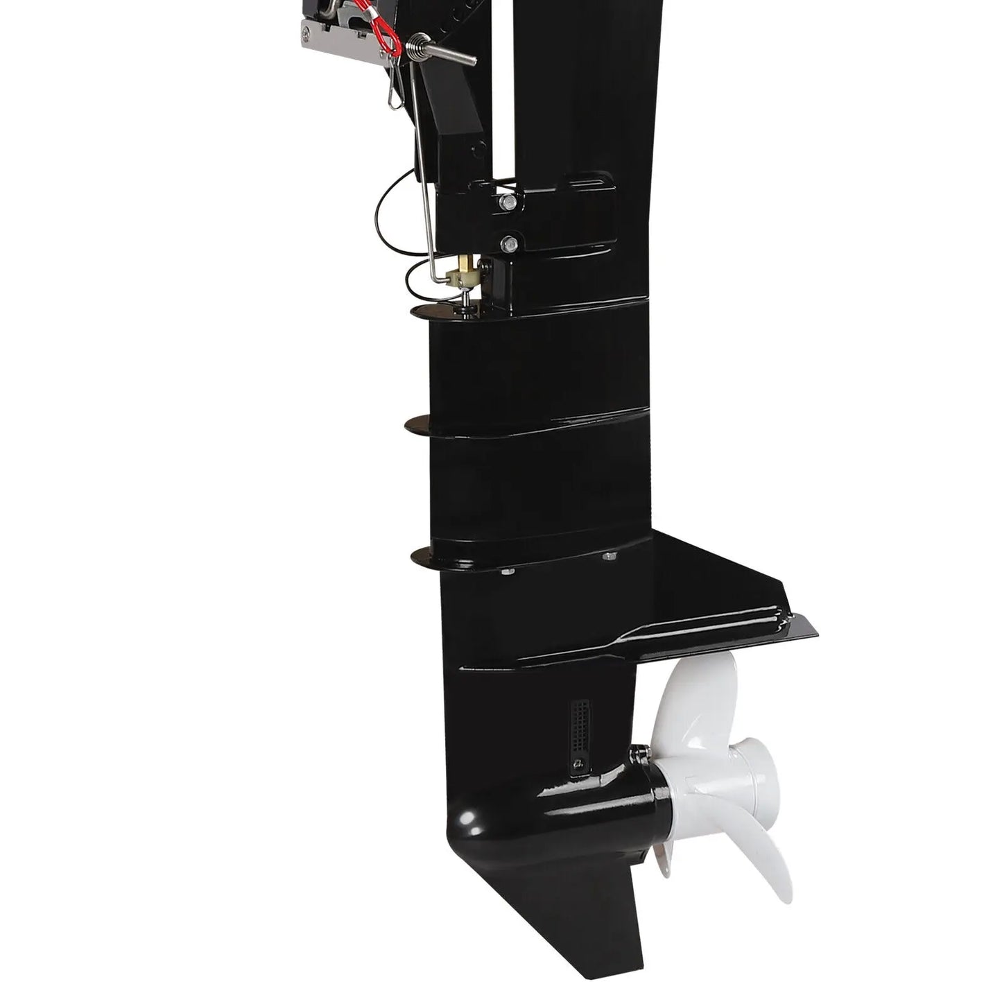 Beach Camp 18HP 2 Stroke Outboard Motor, Fishing Boat Engine Water Cooling 246CC Heavy Duty Boat Engine Marine Engine with CDI Ignition