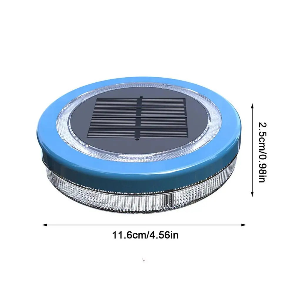 Beach Camp Solar Swimming Pool Lights Ip68 LED Pool Lights That Float & Glow Waterproof Long Lasting Outdoor Light up Pool Light for Garden