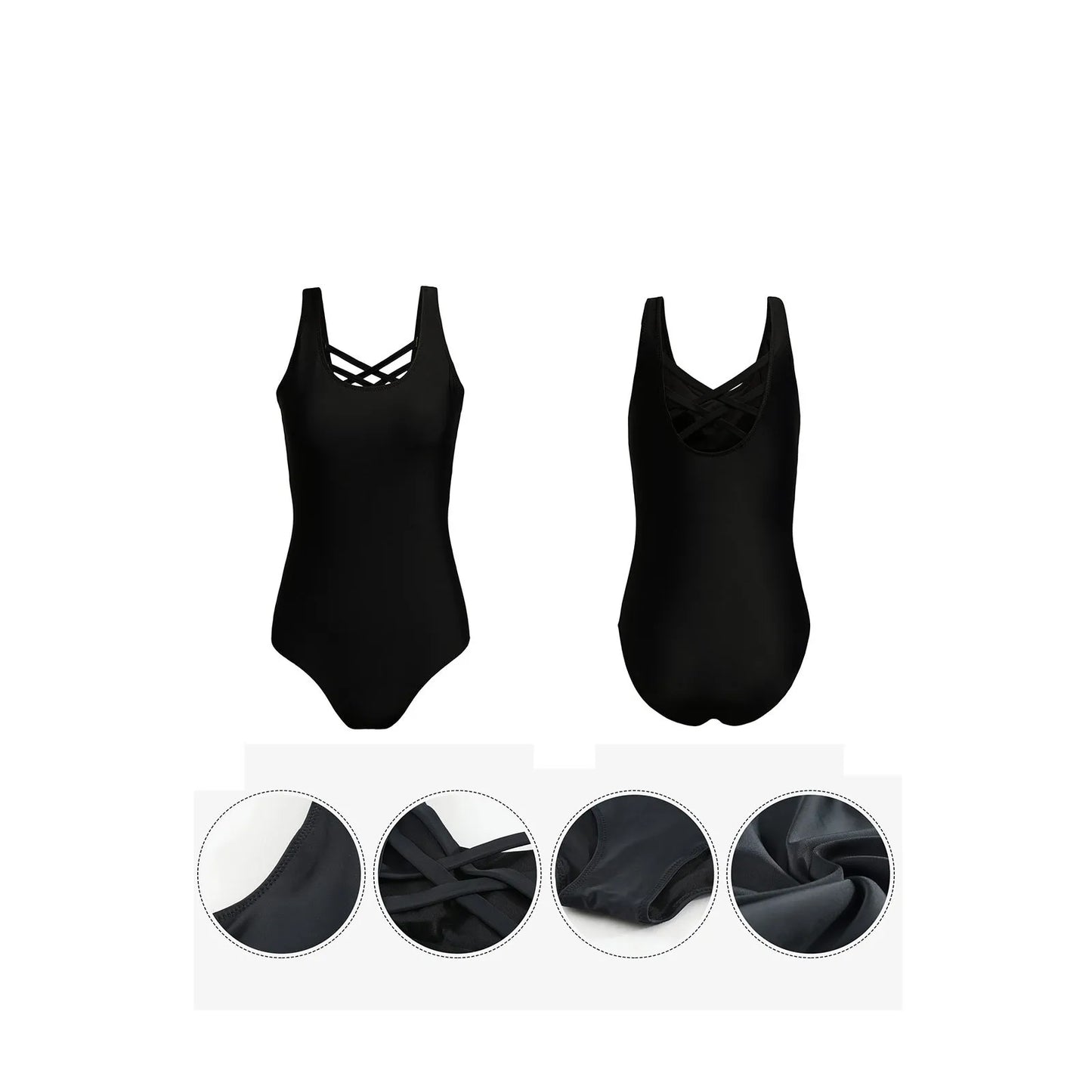 Beach Camp Women's Swimming Padded Swimsuit Bikini Sets Swimwear Sporty Bathing for Swimsuit Women