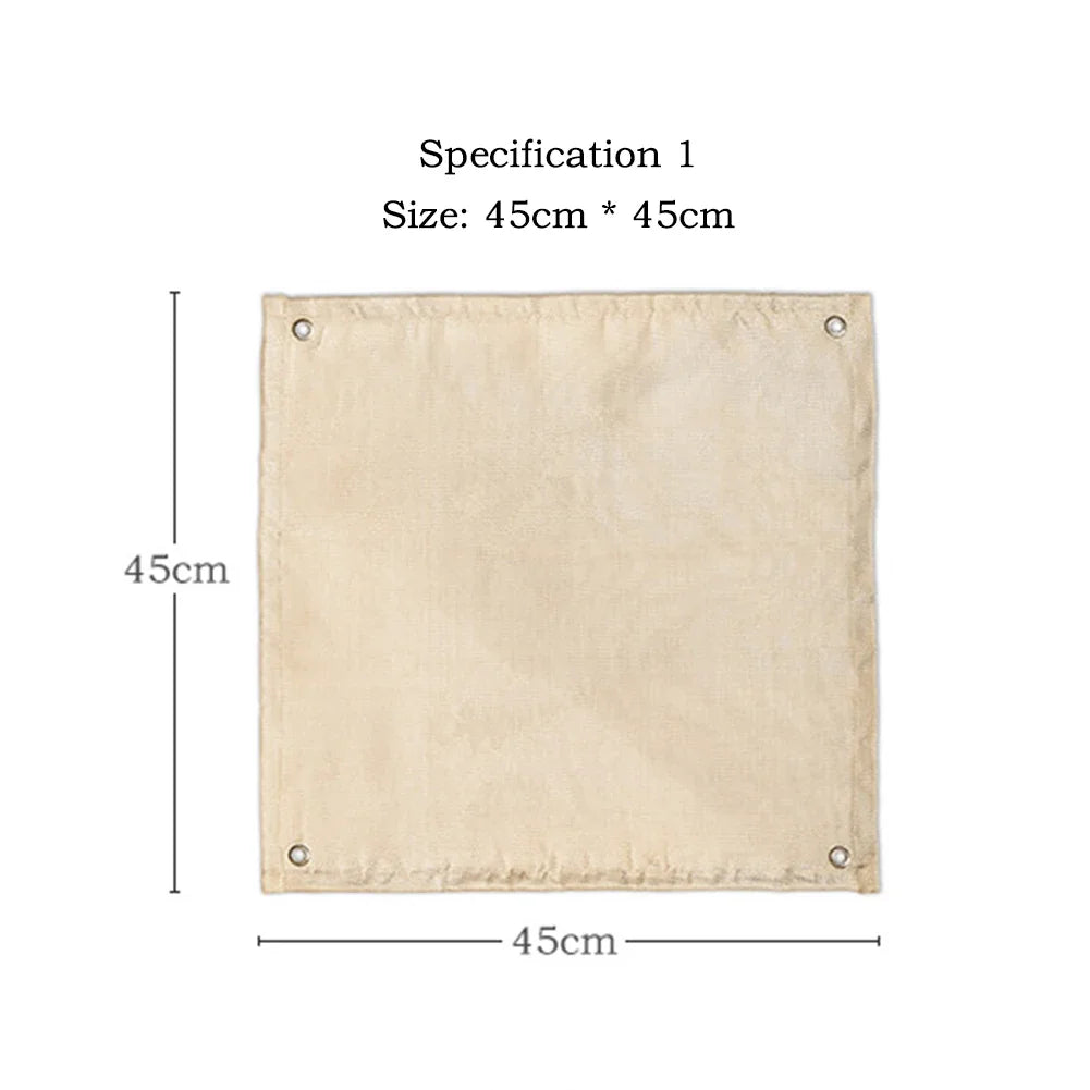 Fire Pit Mat Fireproof Camping Stove Grill Mat Blanket for Ground Patio Deck Lawn Campsite Fiberglass Ember Mat For BBQ Cooking