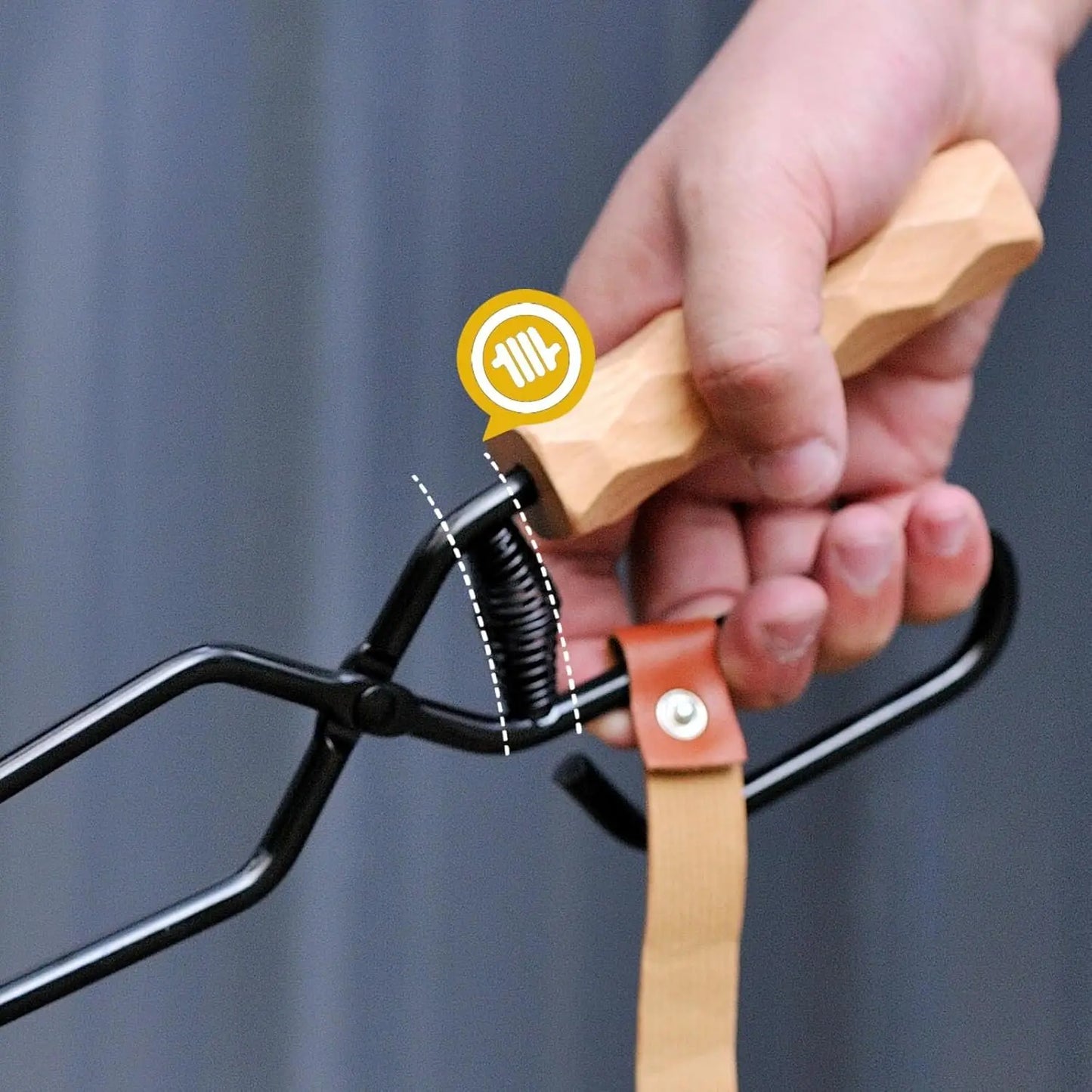 Beach Camp Fire Poker Camping Firewood Tongs Winter Fireplace Poker Camping Roasting Sticks Fire Pit Poker Picnic Portable Camping Supplies