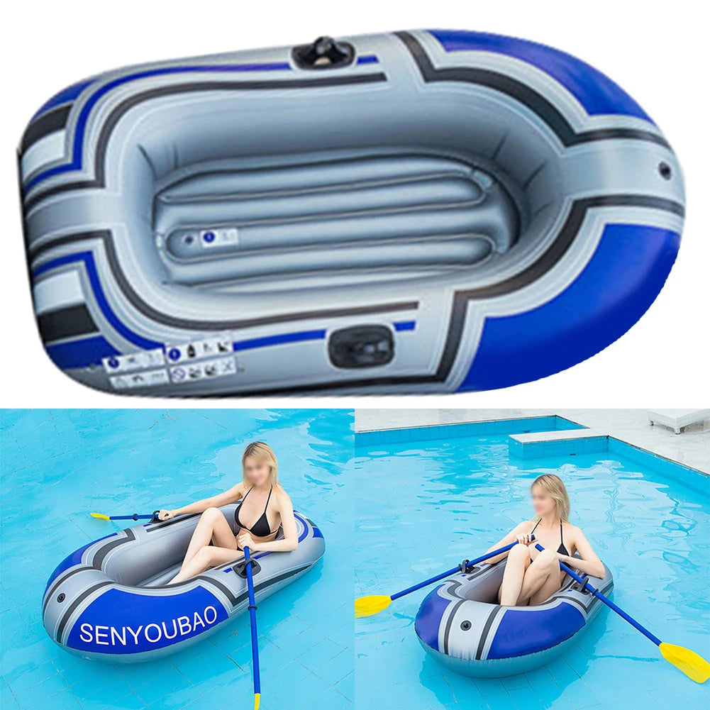 Beach Camp Spot Inflatable Small Boats Water Inflatable Boats Kayaks Inflatable Toys Double-layer Convenient Inflation Seams Fishing Boats