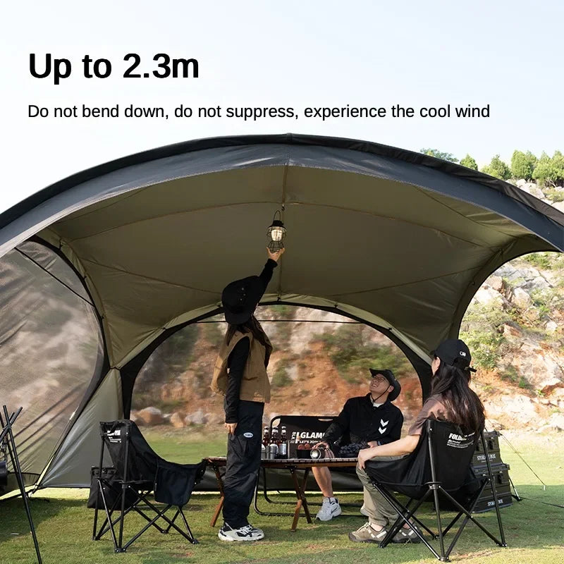 Beach Camp 8-10 person Camping Dome Tents Outdoor Dome Tarp or Accessor Garden Big Canopy Beach Awning Waterproof Tent Picnic Pergola Tent