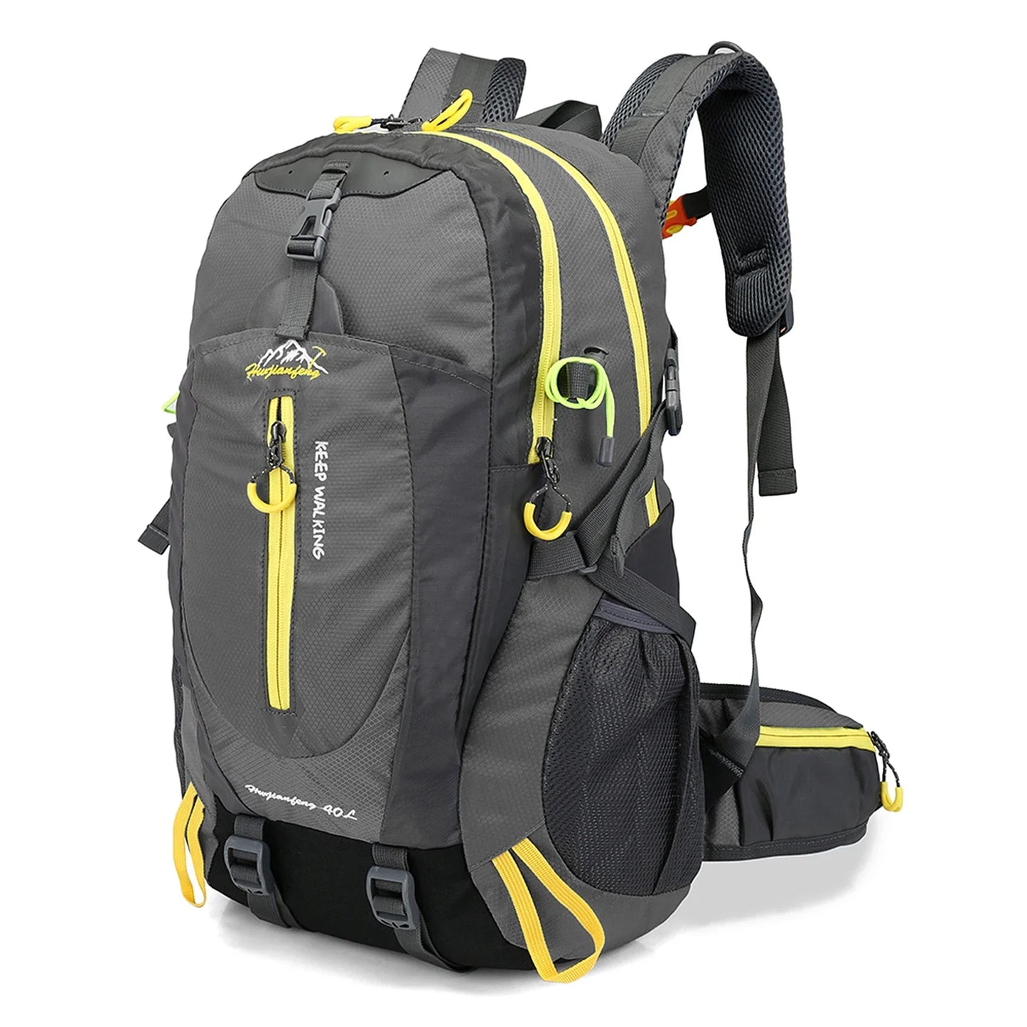 40L Hiking hiking backpack Waterproof traveling backpack Camping Hiking Laptop backpack Hiking supplies for men and women