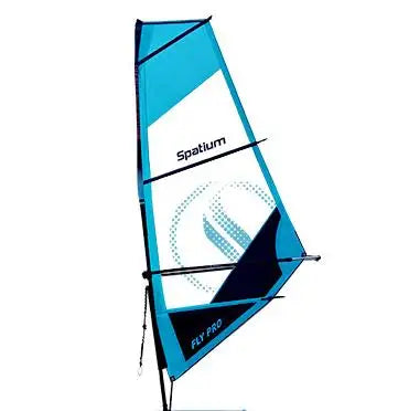 Beach Camp 2-in-1 Windsurf Sail with Sup Board Windsurfing for Smooth Sailing and Paddleboarding Inflatable Surfboard Sailing Kit