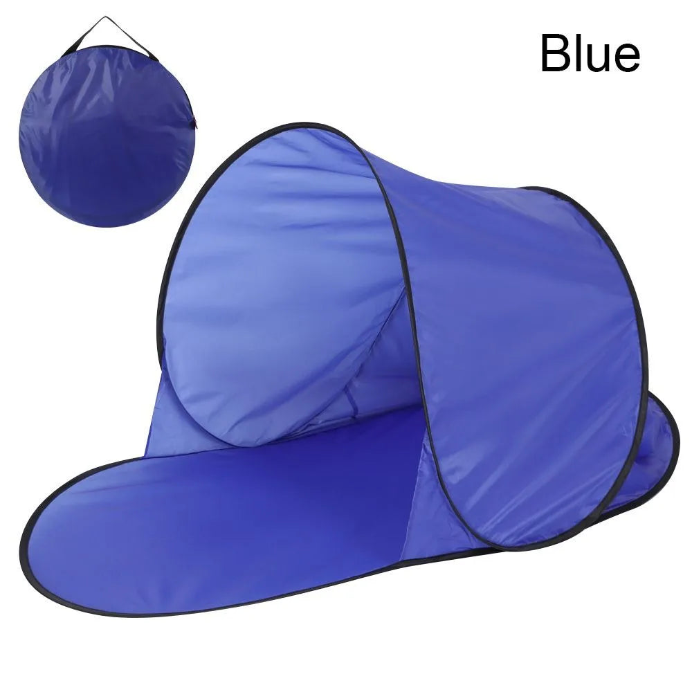 Outdoor Portable Automatically Pop Up Beach Tent Shade Sun Shelter UV Protection Camping Tent Useful Tent for Fishing Picnic