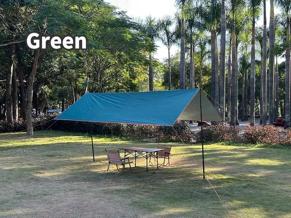 Beach Camp Camping Tarp Waterproof Tent Tourist Awning Shade Garden Canopy Beach Sunshade Outdoor Ultralight Camping Products Sun Shelter