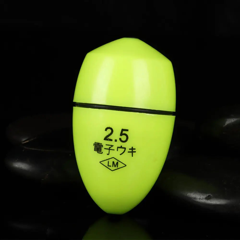 Electronic floating wave rock fishing through luminous floating float electronic bright night fishing float
