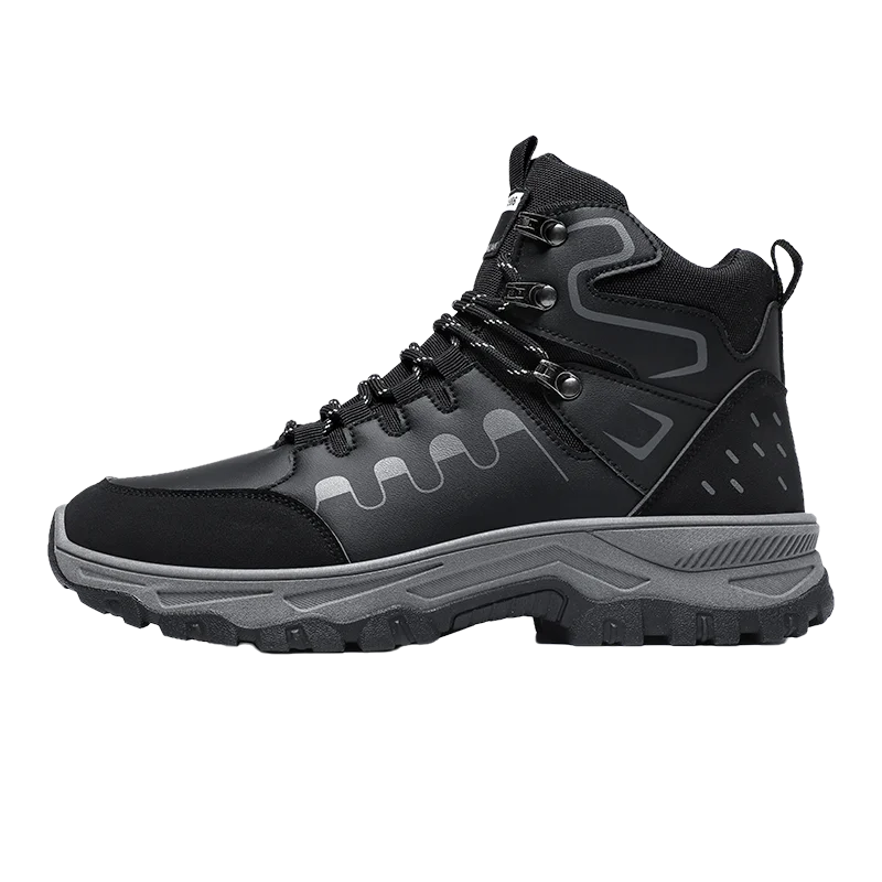 Beach Camp High top boots casual fashion comfortable casual boots anti slip thick sole height increasing versatile high top workwear boots