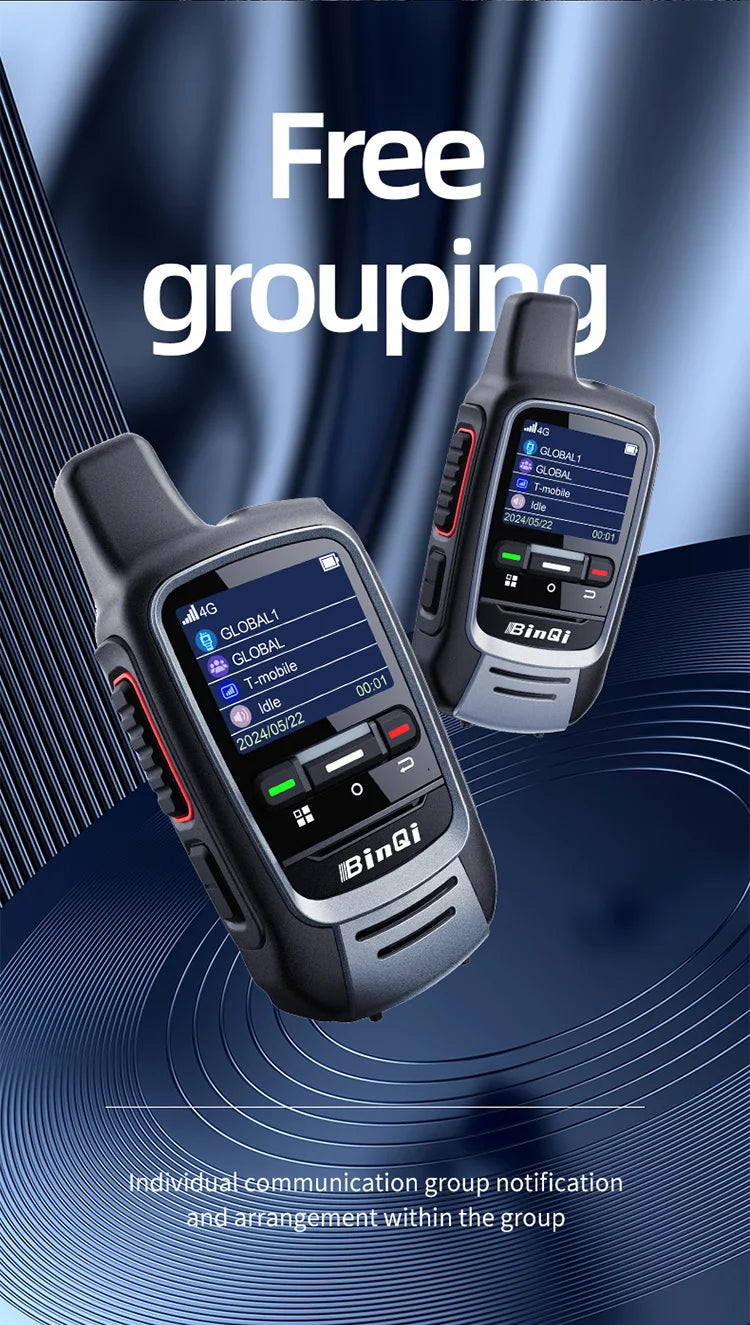 Beach Camp Mini walkie talkie is compact, convenient, long-distance, global conversation, and ultra long standby