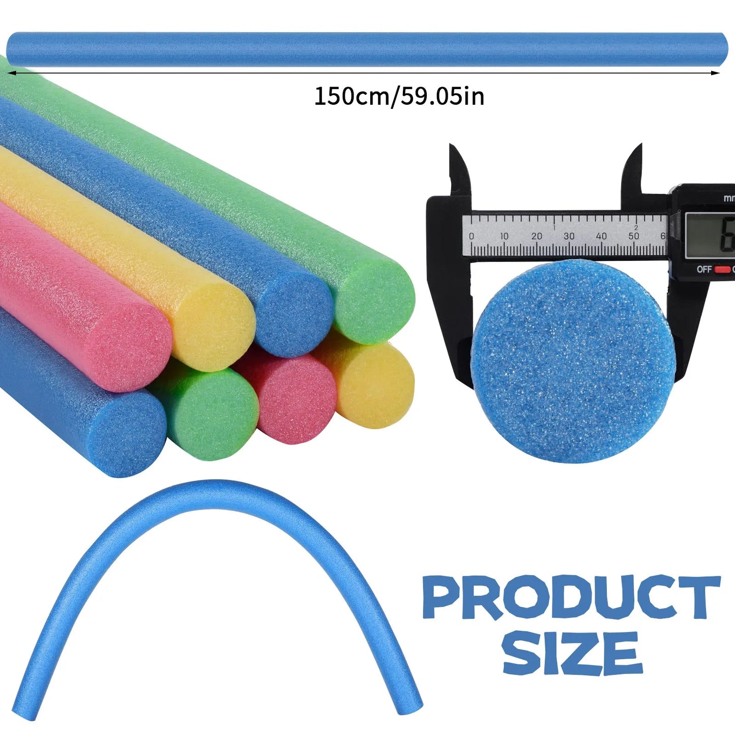 Beach Camp Swimming Pool Noodle Float Aid Swim Noodles Ring Foam Buoyancy Stick Useful For Kids Adult Pool Accessories Floating Foam Tube