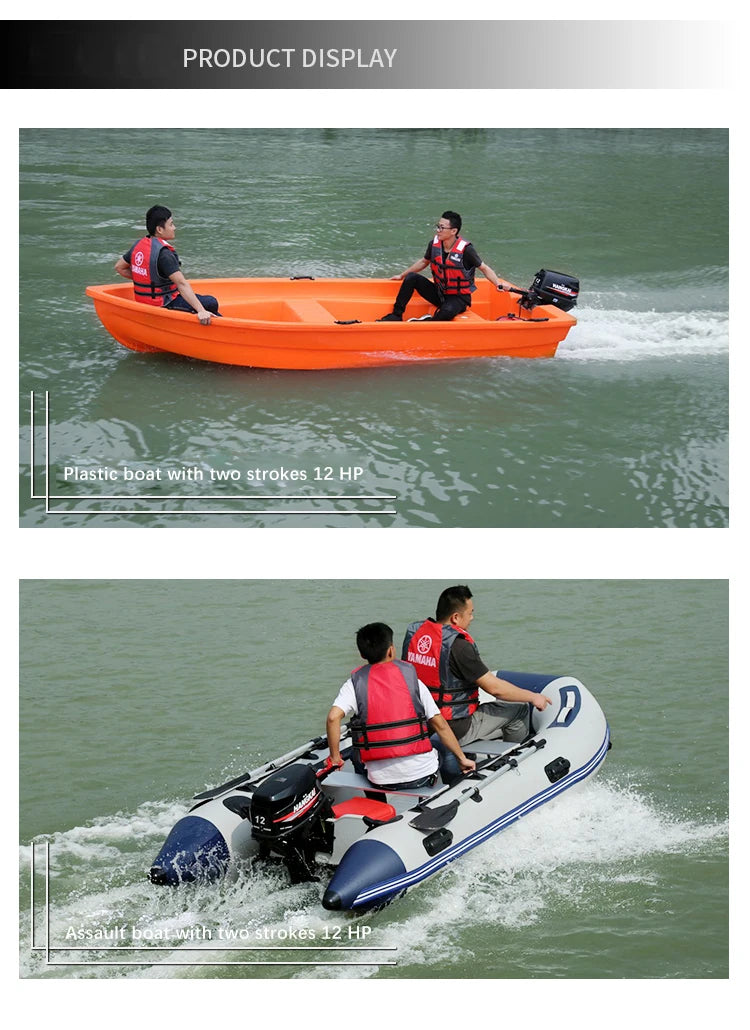 Beach Camp Hangkai Boat Engine 2 Stroke 9.8HP Outboard Motors