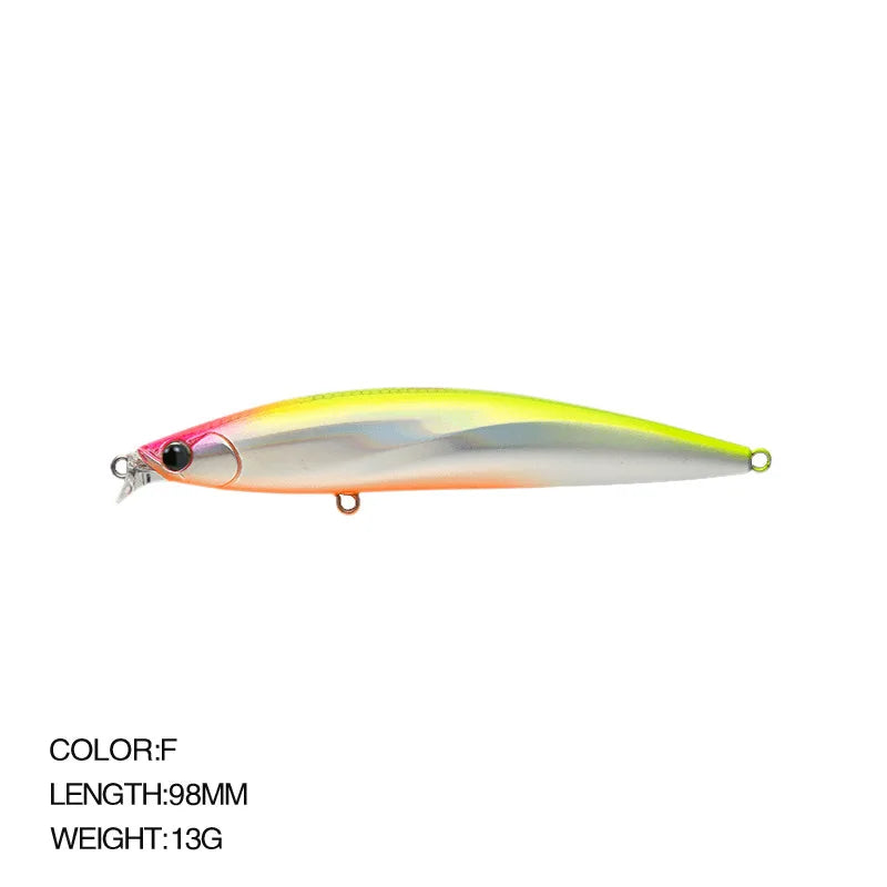 Minnow Fishing Lure Floating Artificial Lures Minnow Profession Hard Bait Saltwater Pesca Fishing Tackle