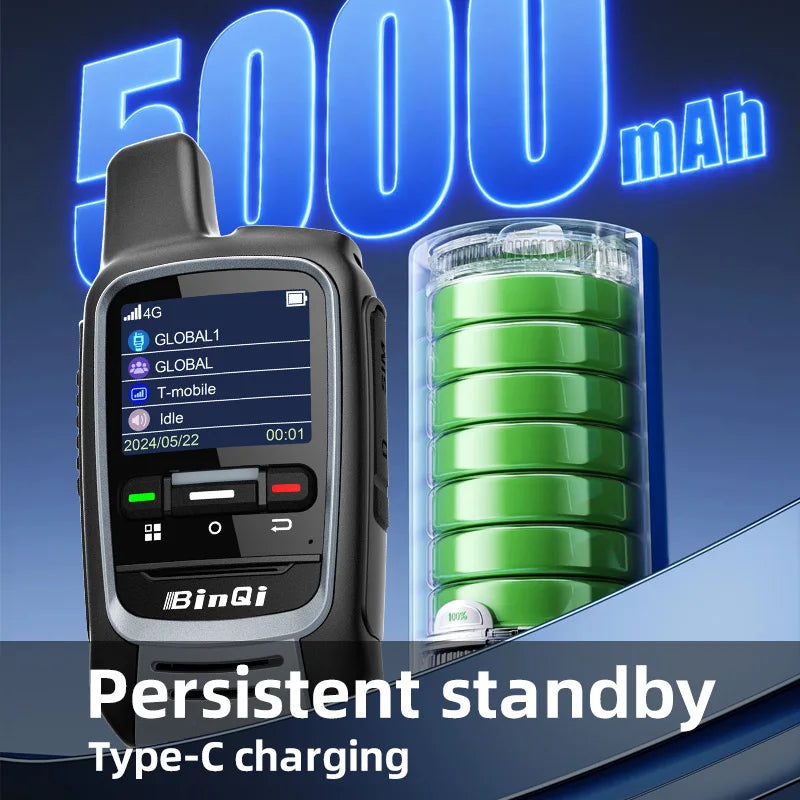 Beach Camp Mini walkie talkie is compact, convenient, long-distance, global conversation, and ultra long standby