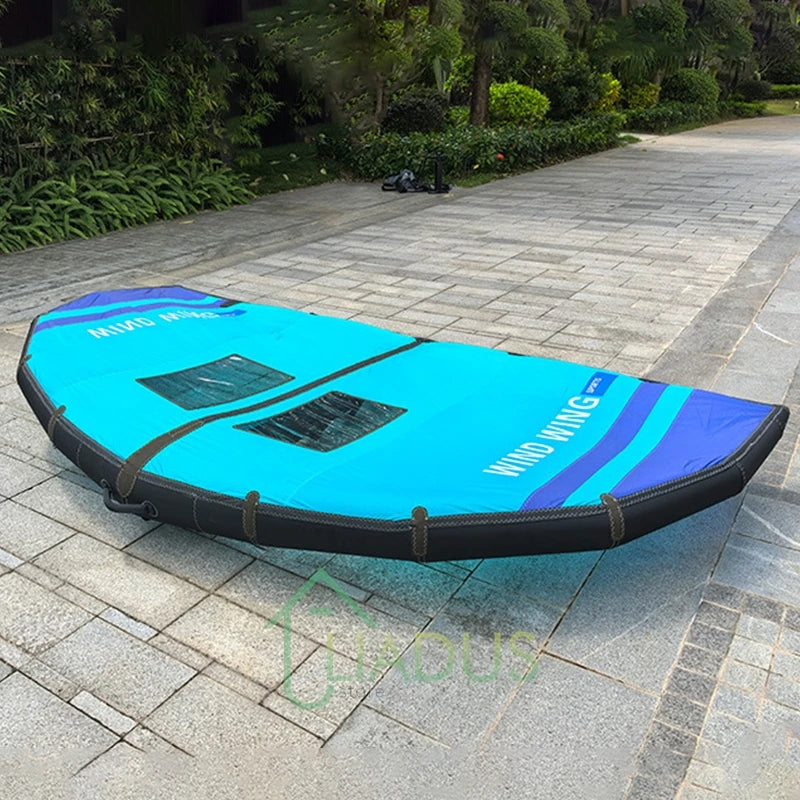 Beach Camp Inflatable Windsurf Wing, Surfboard Wing Paddle Board, Stand Up Wind Surfing Kites Handheld Wing Boards Water Windsurf Wing