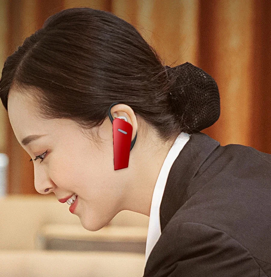 Walkie Talkie Wireless Mini 3W 400-470Mhz Radio Earphone Radio Beauty Salon Hair Salon Restaurant Ear Hook Small Compact