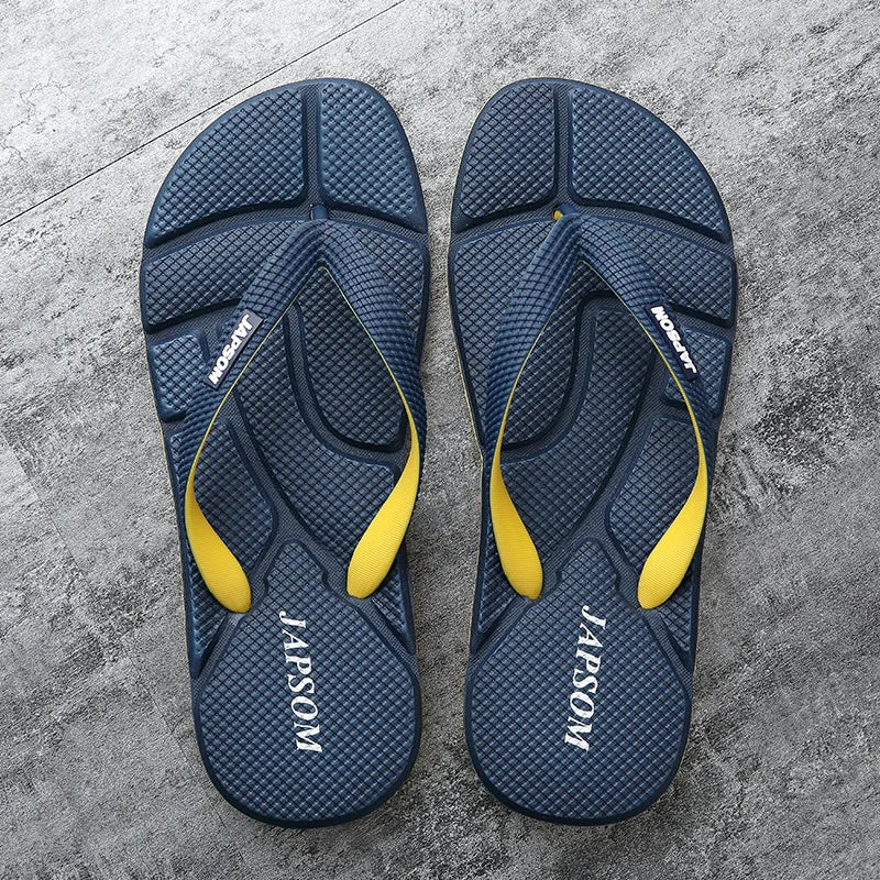 Beach Camp Fashion Blue Massage Sandals Men Flip Flops Sale Big Size 48 Casual Slides Men Non Slip Beach Slippers For Men chanclas hombre