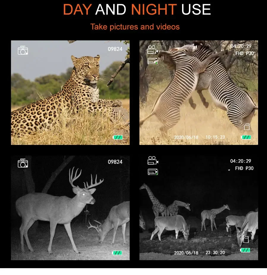 Beach Camp Night Vision Riflescope Hunting Scopes Optical Sight 850nm Infrared LED IR Waterproof Night Vision Hunting Camera
