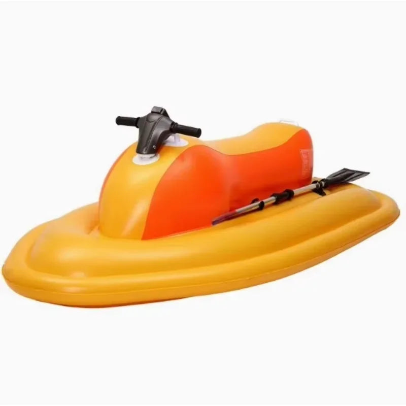 Beach Camp Electric Motorized Jet Ski Boat Water Floating Motor Boat With Electric Propeller Motor Inflatable