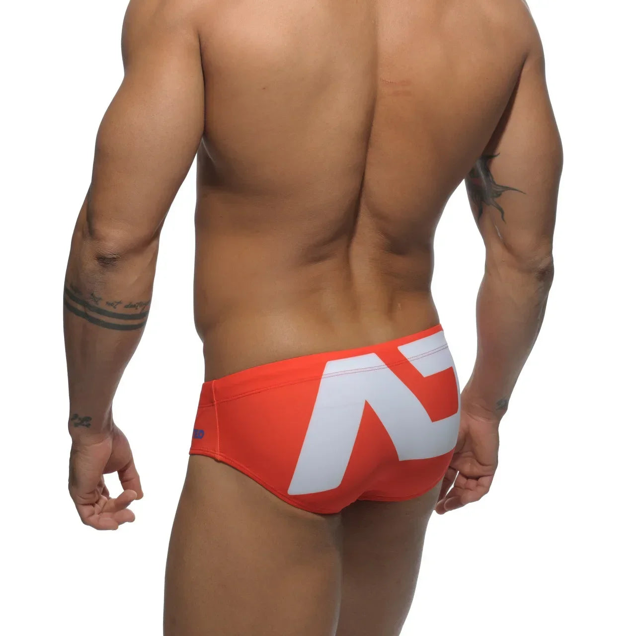 Men's Swimsuit Bikini Briefs Sexy Letter Print Swimwear Beach Shorts Boxer Swim Trunks Pants Quick Dry Bathing Suit Beachwear