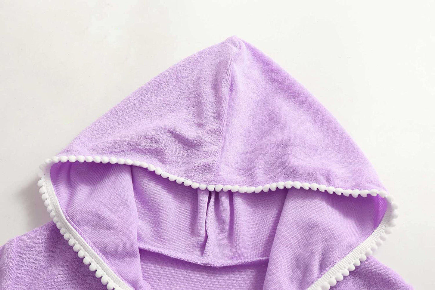 Beach Camp 3-11 Years Little Girls Swim Cover Up Kids Swimsuit Coverup Beach Bathing Suit Hooded Bathrobe Absorbent Terry Beach Dress New