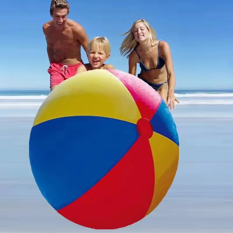 Beach Camp 2025 New Fun Toys Giant Inflatable Pool Beach Thickened PVC Sports Ball Outdoor Water Games Party Toy Children'S Birthday Gifts