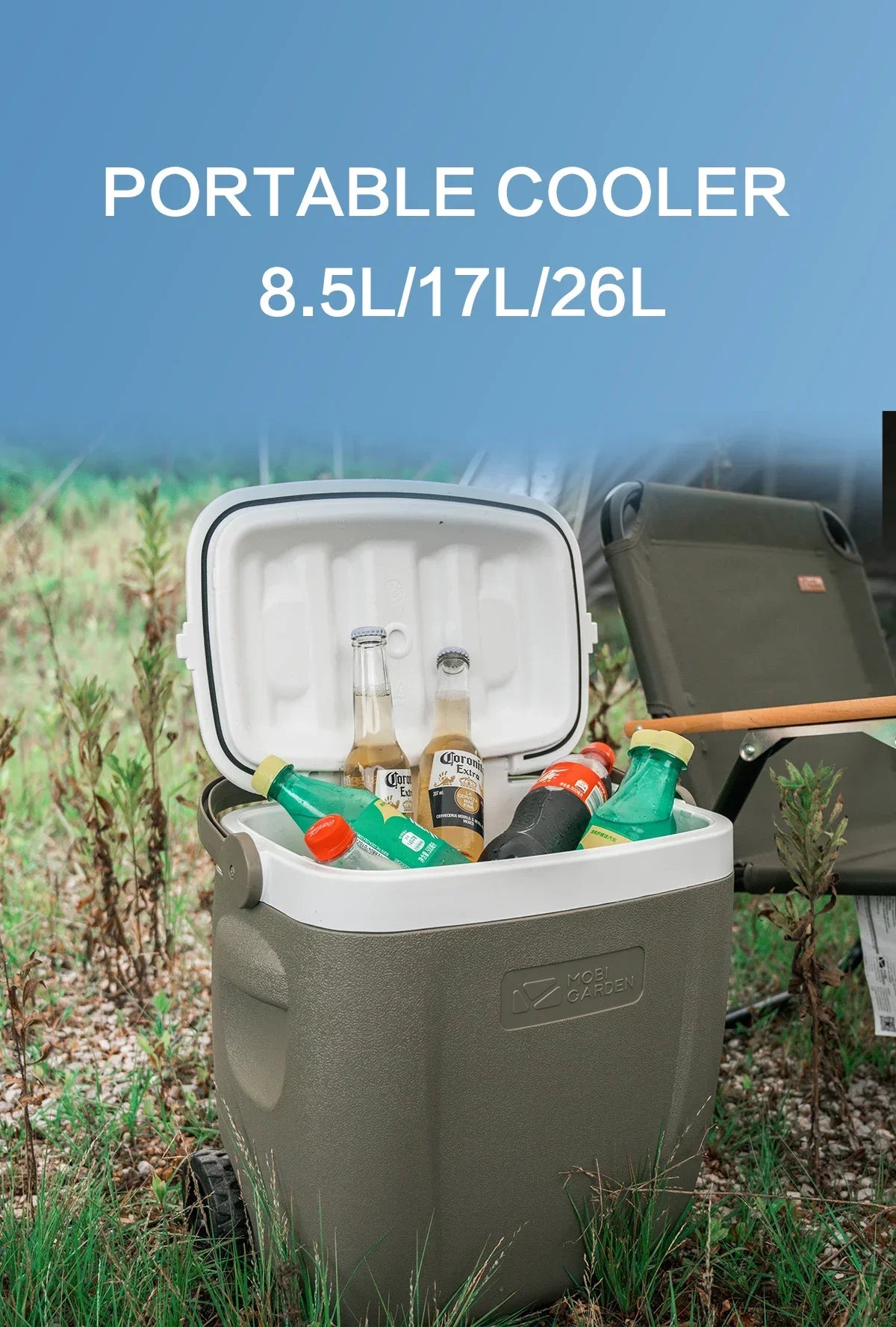 Beach Camp Camping Refrigerator Ice Box Food and Beverage Portable Outdoor Picnic Fresh Refrigerator Picnic Portable Family