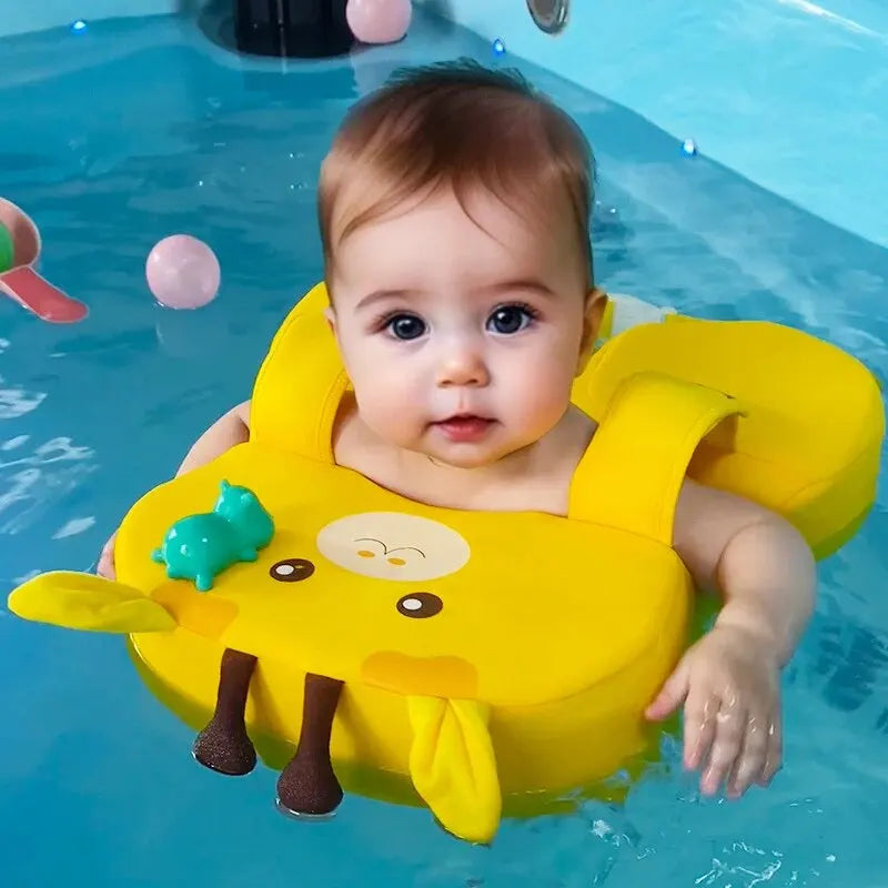 Beach Camp Baby Swimming Pool Floats Non-Inflatable Infant Swim Buoyant Ring Perfect for Toddlers and Kids Ages 6-36 Months