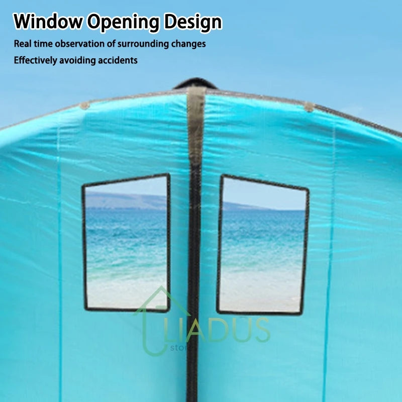 Beach Camp Inflatable Windsurf Wing, Surfboard Wing Paddle Board, Stand Up Wind Surfing Kites Handheld Wing Boards Water Windsurf Wing