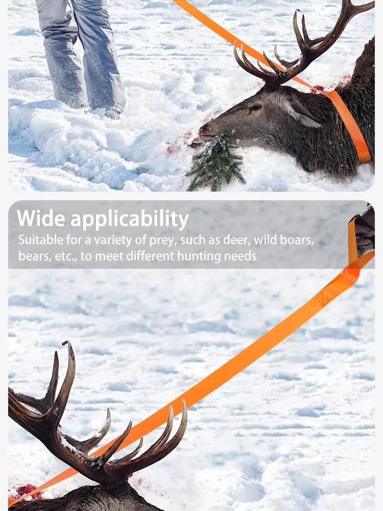 Outdoor Deer Rope Rope Hunting Supplies Go out with Rope Anti-lost, Anti-flying, Anti-tree Artifact Prey Strap.