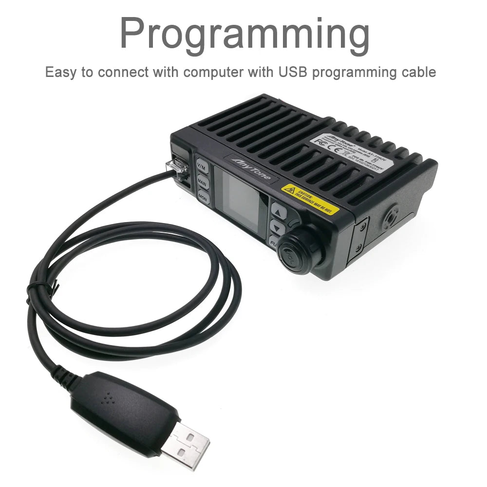 Beach Camp AT-779UV Mini Size Dual Band Transceiver Mobile Radio VHF/UHF 2 Way Radio Car Tranceiver