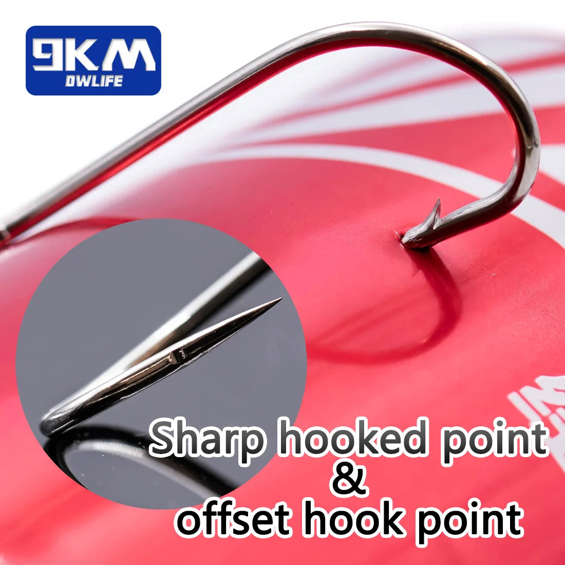 Saltwater Fishing Hooks 50~200Pcs Spear Sharp Bait Hooks Offset Hook High Carbon Steel Ringed eye Aberdeen Catfish Bass Hooks