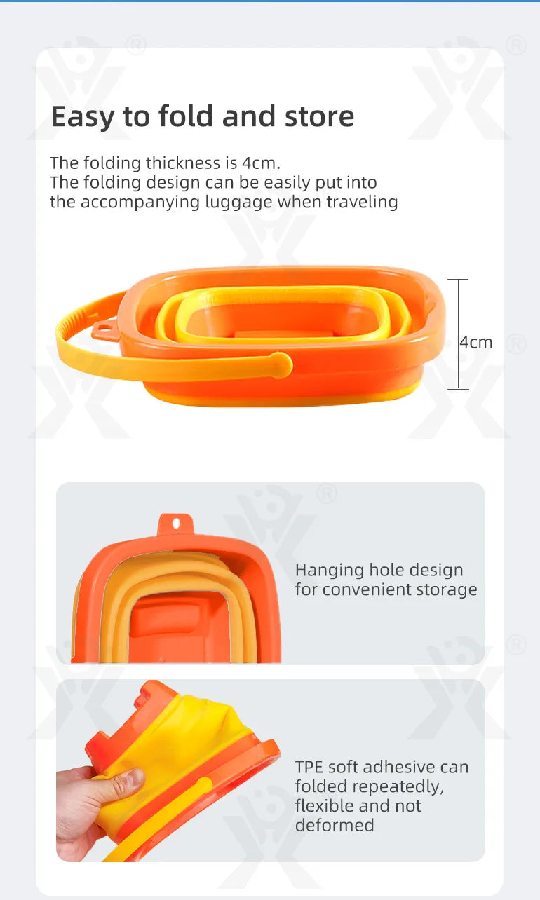 Beach Camp Collapsible Beach Sand Toys for Kids Travel Beach Toys for Kids with Foldable Sand Bucket Beach Shovel Toys Kit for Toddlers