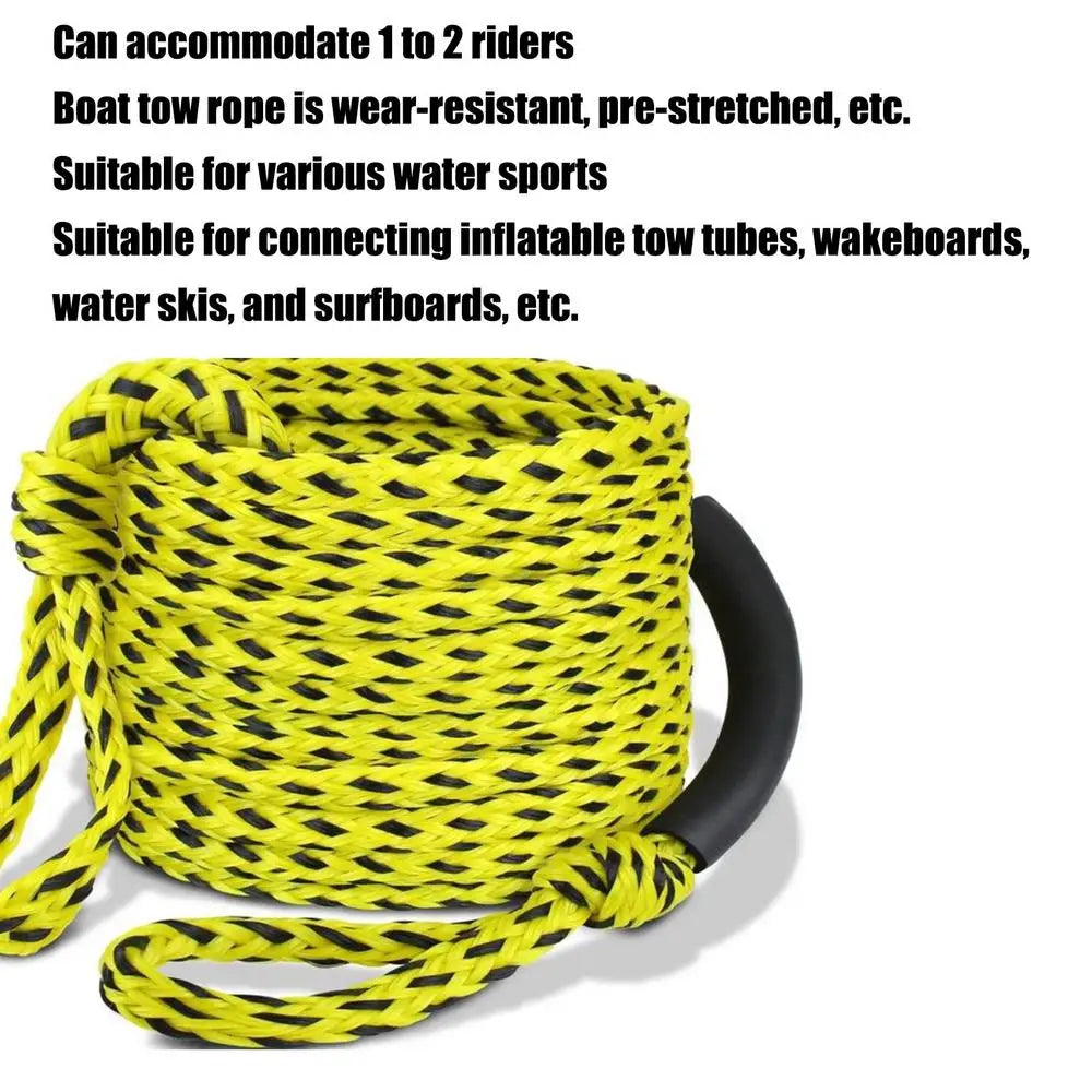 Beach Camp Professional Safe Floating Rope Inflatable towing equipment For Boating Skiing Wakeboarding Kneeboarding Watersports accessories