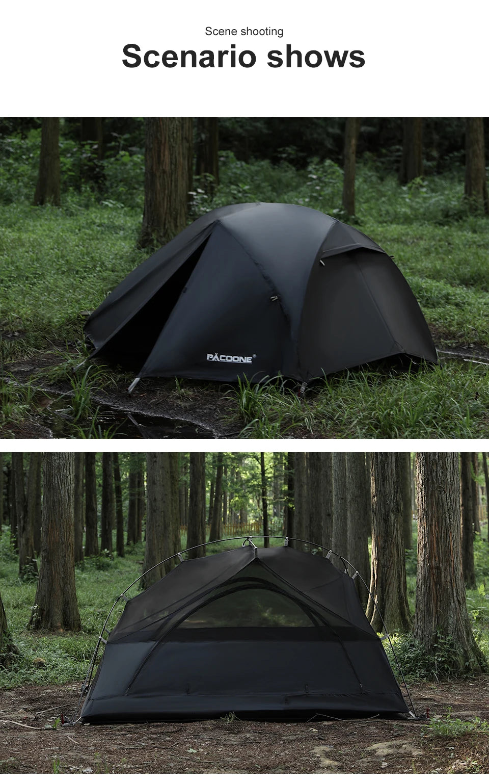 Beach Camp Ultralight 20D Nylon Camping Tent Portable Backpacking Cycling Tent Waterproof Outdoor Hiking Travel Tent Beach Tent New