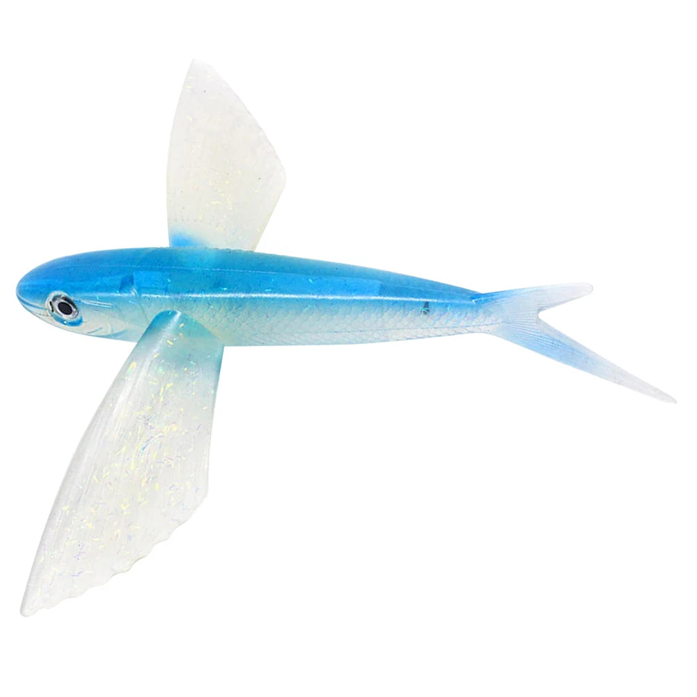 Fishing Lure Bait Sea Fishing Big Fish Flying Fish Soft Bait Tuna Lures Pink Trolling Bird Shaped Teaser for Fishing Tackle