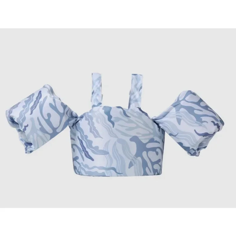 Baby Swimwear Swimming Float Safety Swimming Training Floating Pool Arm Floats No Inflatable Baby Swimsuit Buoyancy Vest