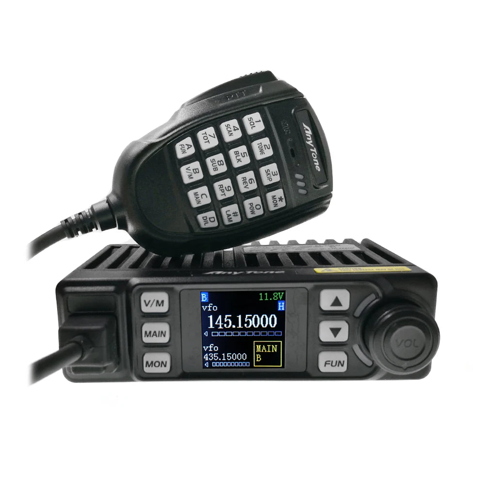 Beach Camp AT-779UV Mini Size Dual Band Transceiver Mobile Radio VHF/UHF 2 Way Radio Car Tranceiver