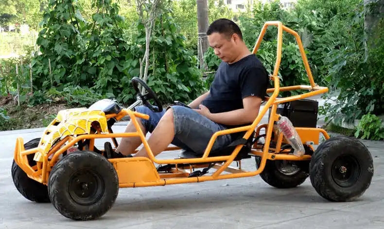 Beach Camp All Terrain ATV Kart Double Seater Motorcycle 4x4 Adult Gasoline 4x4 Electric Vehicle