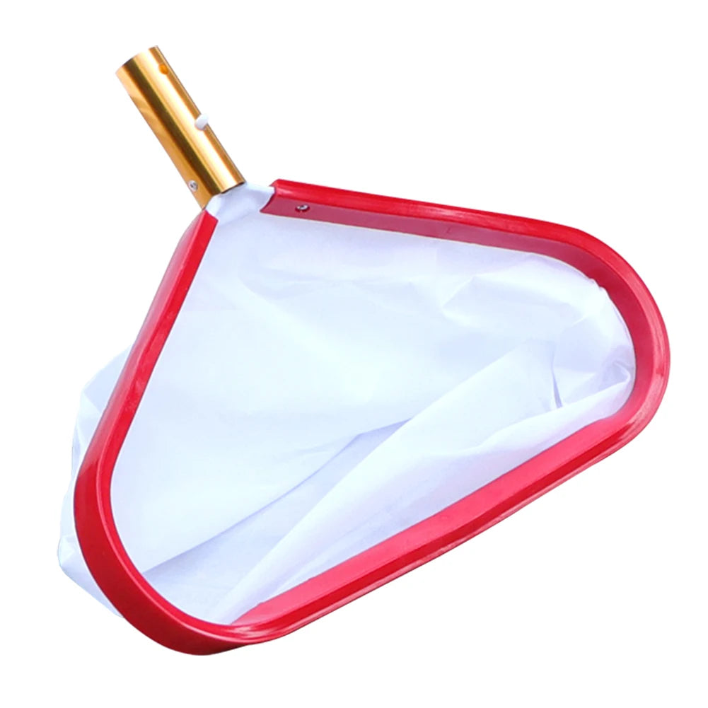 Beach Camp Pool Landing Net Pool Skimmer Net with Aluminum Handle Fine Mesh Pool Net Pool Leaf Skimmer Net for Pool Hot Tub Pond
