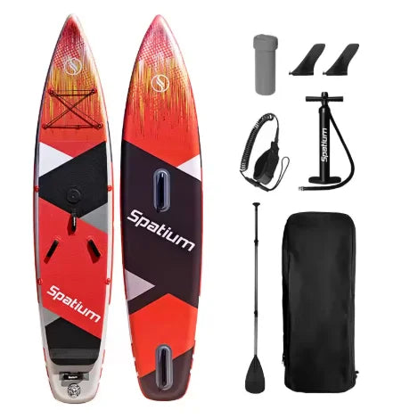 Beach Camp 2-in-1 Windsurf Sail with Sup Board Windsurfing for Smooth Sailing and Paddleboarding Inflatable Surfboard Sailing Kit