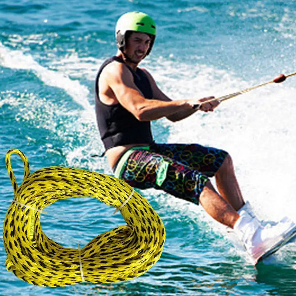 Beach Camp Professional Safe Floating Rope Inflatable towing equipment For Boating Skiing Wakeboarding Kneeboarding Watersports accessories