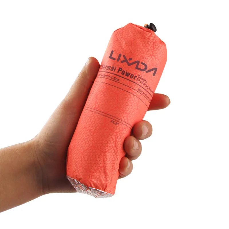 Sleeping Bag Waterproof Lightweight Thermal Emergency Sleeping Bags Survival Blanket Bags Camping Hiking Outdoor Activities