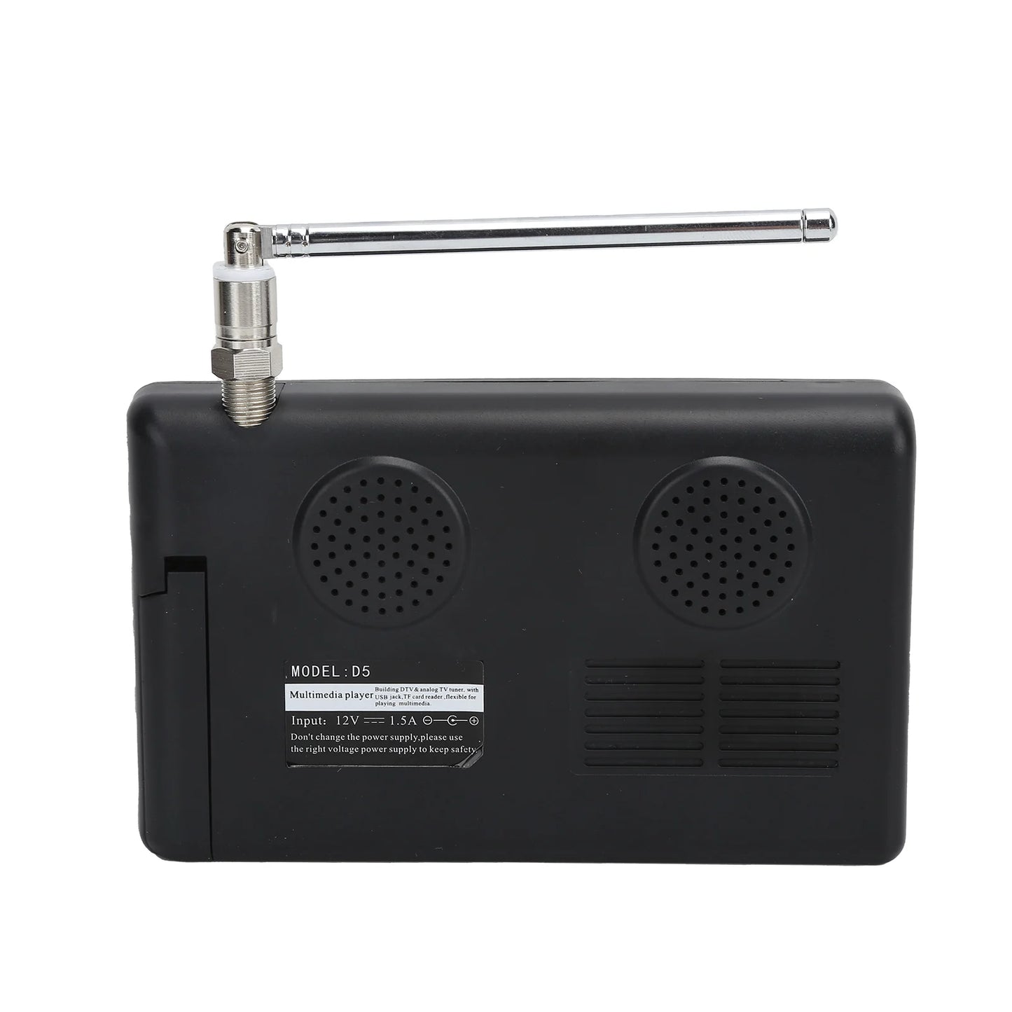 Beach Camp Digital Television 5 Inch Digital Television ATSC TV Portable Digital TV for Car Camping Kitchen Portable Digital TV