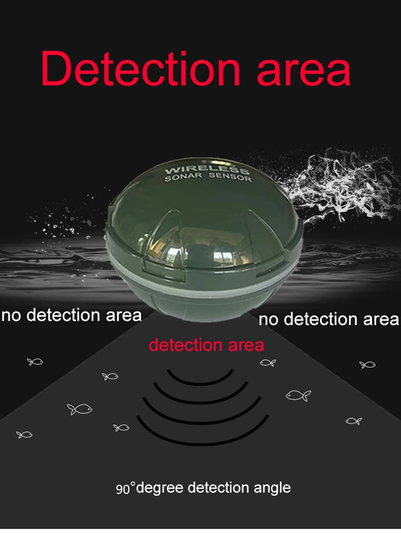 Beach Camp 2025 New Design Brand New Smart Phone Fish Finder Sonar Android & IosFish Finder Bluetooth Intelligent Fish Visual Fishing