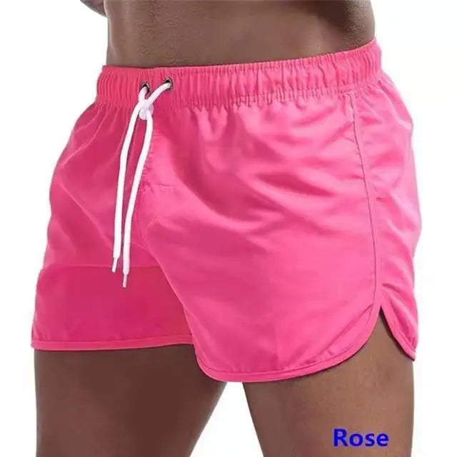 Beach Camp Men's Swim Shorts Swim Trunks Quick Dry Board Shorts Bathing Suit Breathable Drawstring With Pockets for Surfing Beach Summer